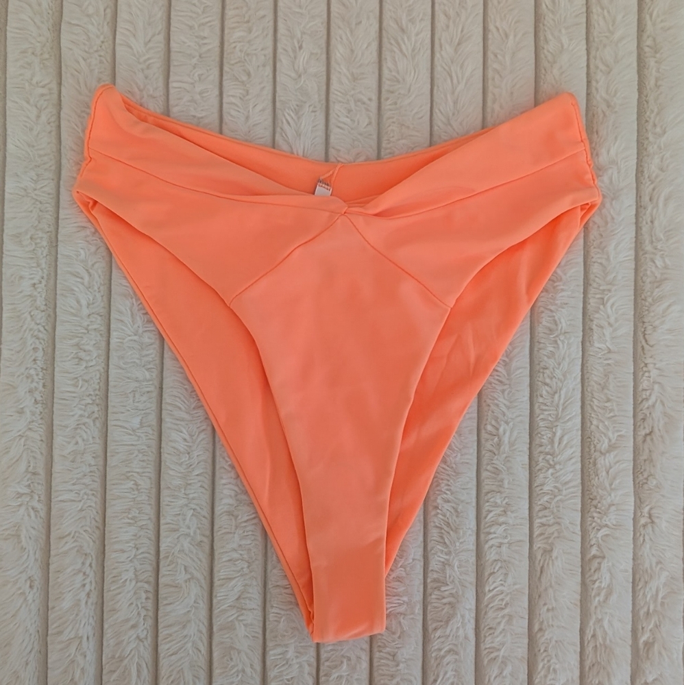 🩷 5/$25 - Refuge Vibrant Peach Bikini Bottom